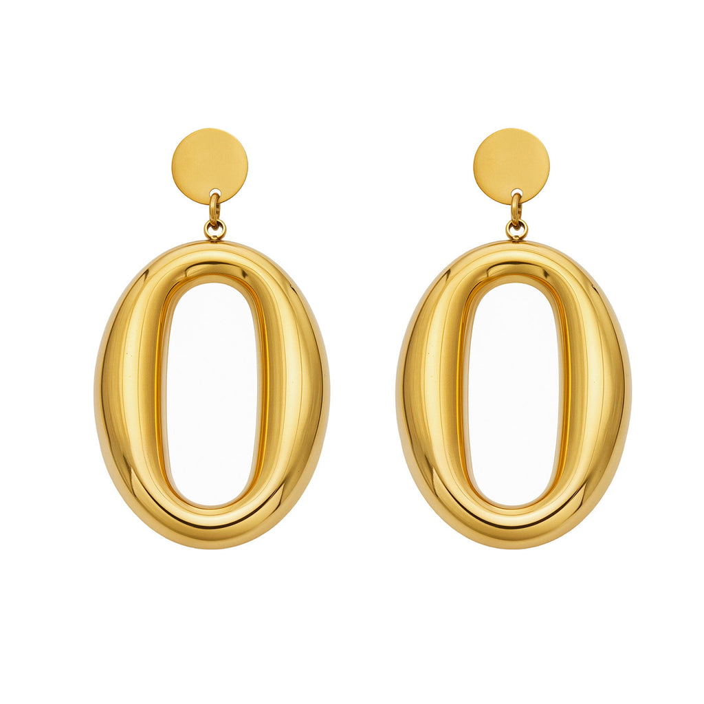Aurora drop earrings — hypoallergenic 316L surgical-grade stainless steel