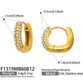 Selene Hoops size guide — 1.6cm by 1.5cm, 316L stainless steel